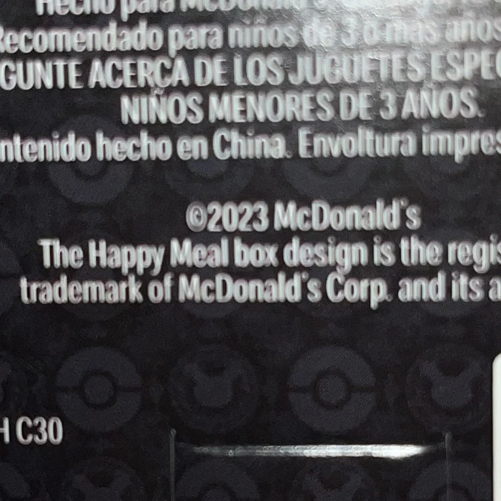 2023 McDonald’s Pokémon Happy Meal Toys Sealed Cards‎ #4 & #8